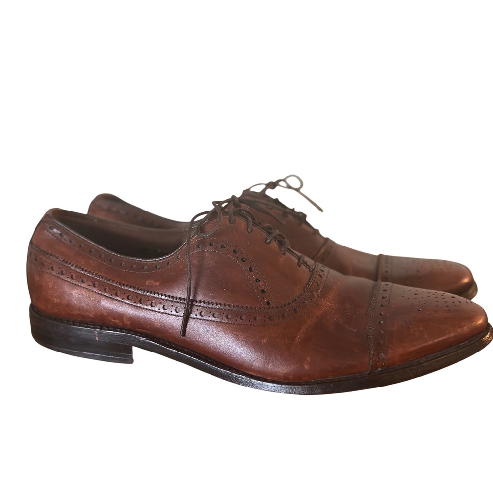 Allen Edmonds cap toe leather Oxford, men's 10M
